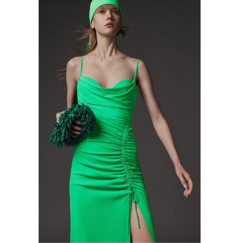 Zara Draped Midi Dress